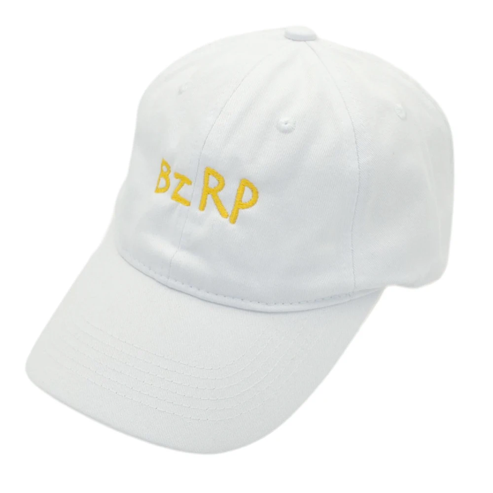 Bizarrap Cap Borduren Bzrp Baseball Cap Rapper Hip Hop Hoed Katoen Vader Hoeden Verstelbare Caps