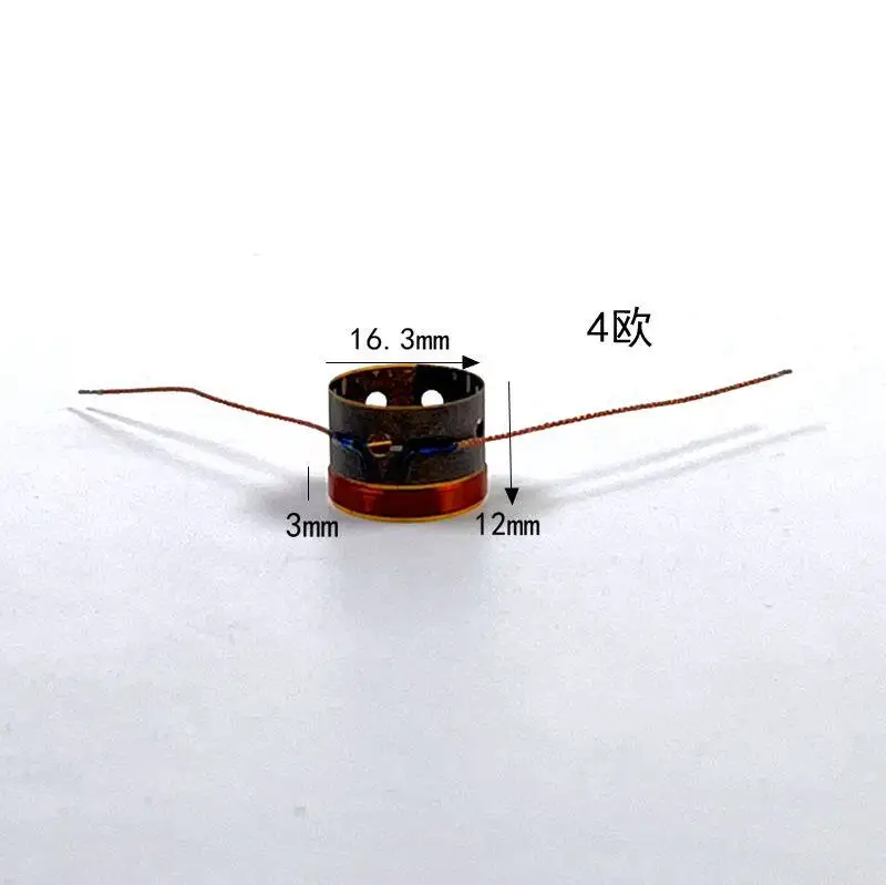 61/63.5/65.5/75.5mm 고출력 베이스 보이스 코일, 원형 및 평면 와이어, 10, 12, 15인치