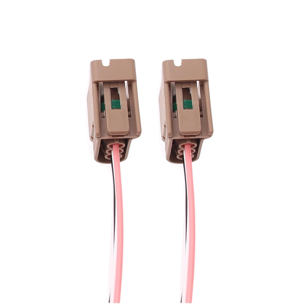 2Pcs 고품질 헤드램프 라이트 소켓 피그테일 커넥터 포드 F150 250 350에 적합한 방향 지시등