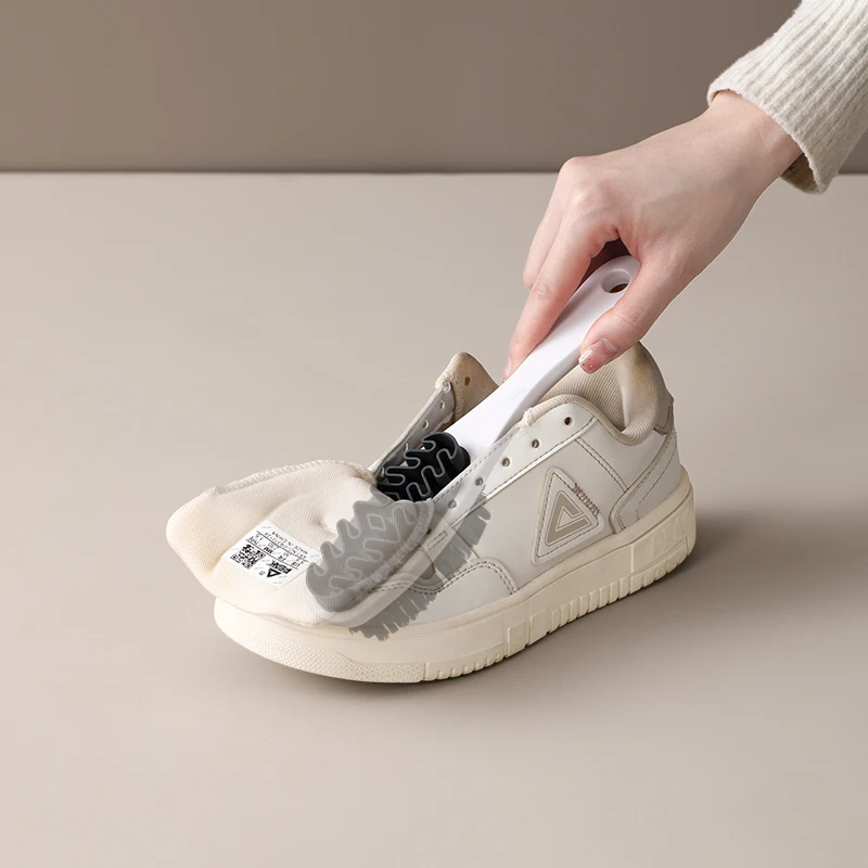 2 in 1 Scrub Suede Shoe Brush Double-sided Shoe Cleaning Brush Suede Cleaner Household Cleaning Soft TPR Laundry