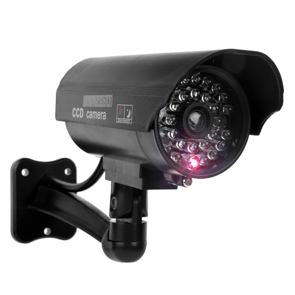 Outdoor Flashing Dummy CCTV Security Camera