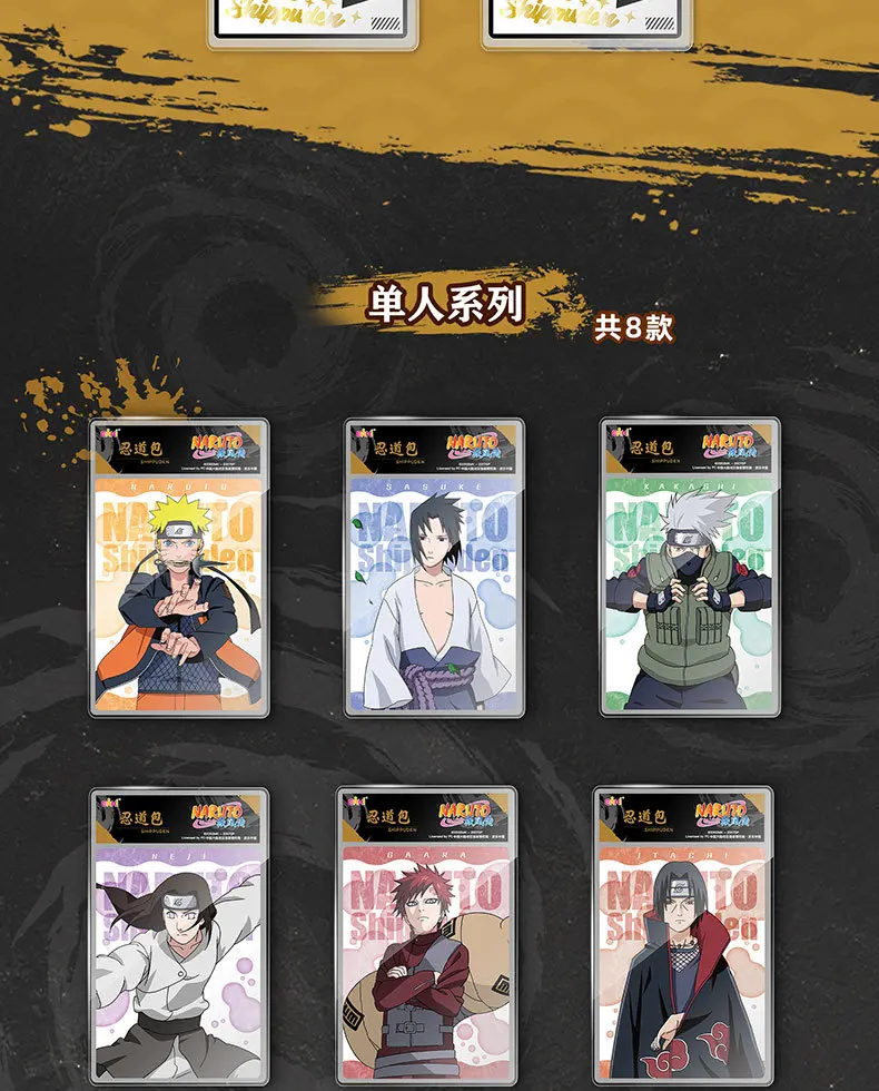 Naruto Card Shippuden Polaroid Card Ninja Bag Uchiha Itachi Gaara