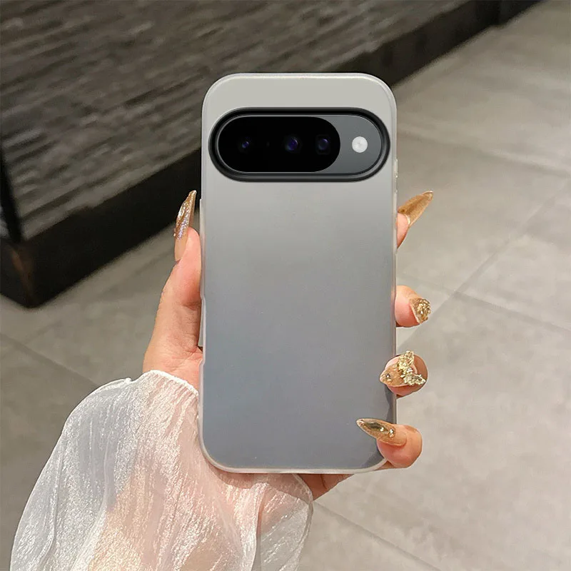 Dual-Function Jelly Phone Case - Soft Silicone Candy Color Back Cover