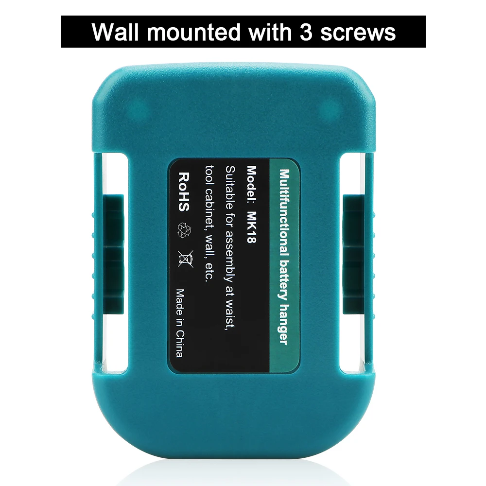 Battery Holder Camason For Makita and Bosch 18V Battery Storage Rack Holder Case for Fixing Devices Power Tool Accessories