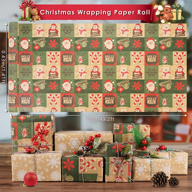 Papel Para Regalo Navidad PadColor Kraft 50 X 70 Cm. Varios Modelos