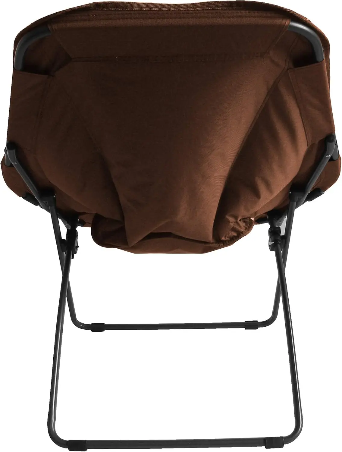 Foldable Portable Hexagon Metal Frame Folding Corduroy Soft Dish Chairs for Dorm Rooms, Bed Rooms, Gaming