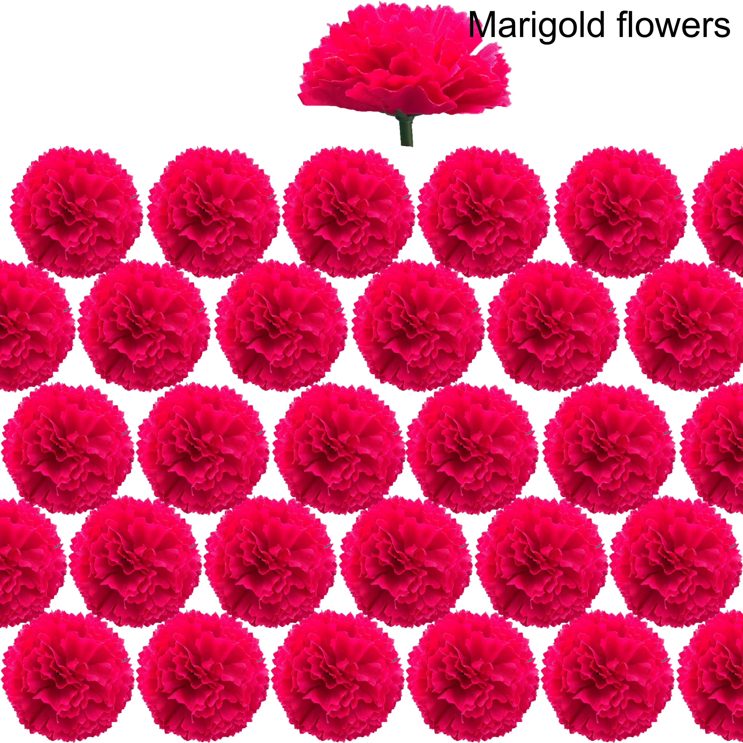 Déco Jour Des Morts - 30 Fleurs De Souci, Papillons, Bannières - 4