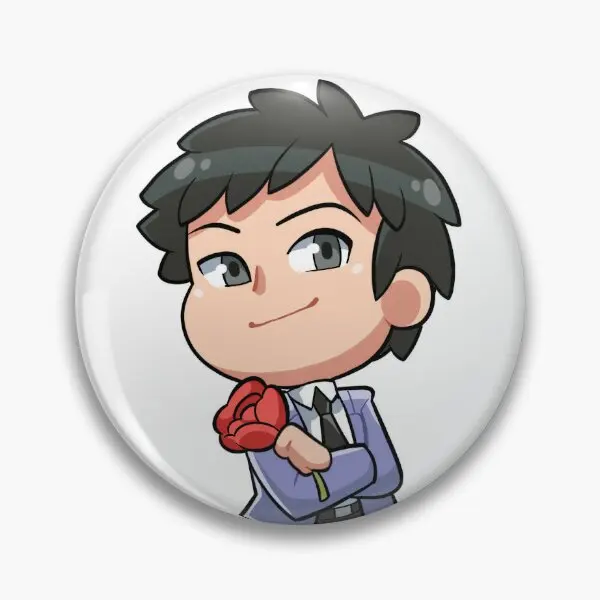 

Мягкая булавка Chibi Mori для пуговиц, булавка для лацкана, модное украшение для шляпы, Женский значок для одежды, мультяшное креативное милое украшение, Забавный воротник для влюбленных