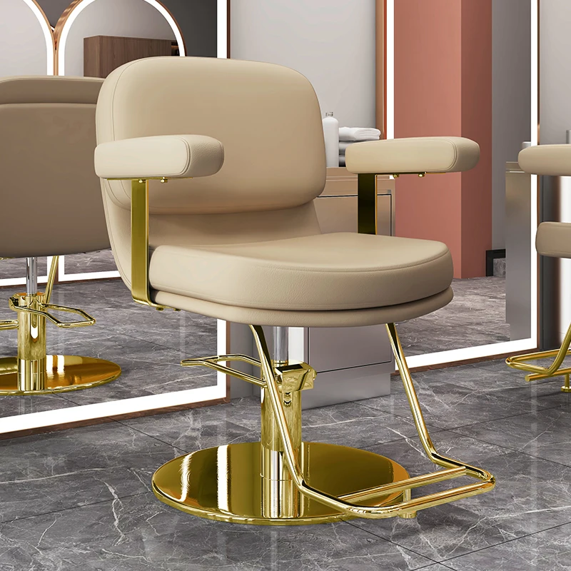 Ergonomic Reclining Tattoo Chair Stylist Lounge Work Hydraulic Barberia Armchairs Makeup Taburete Beauty Counter Furniture