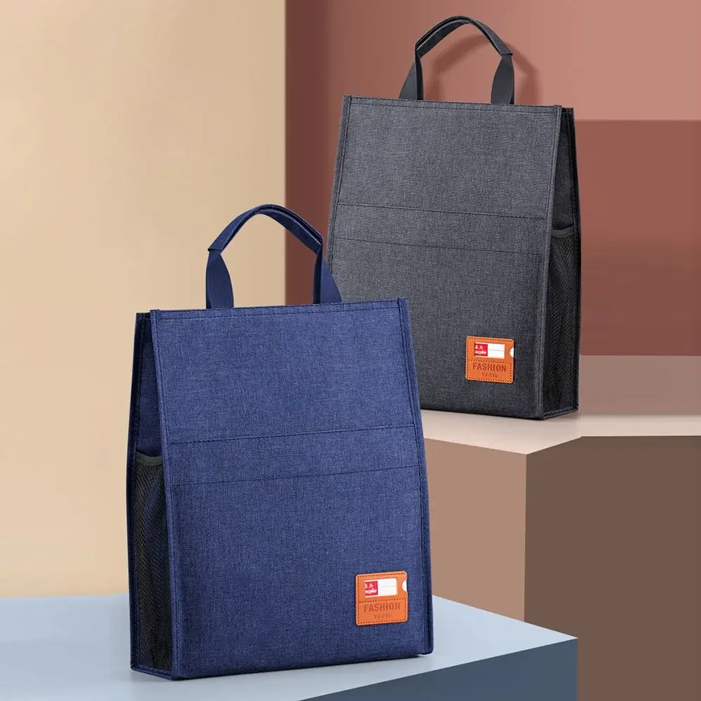 휴대용 5 레이어 토트 학교 가방 대용량 휴대용 튜토리얼 가방 다기능 지퍼 가방