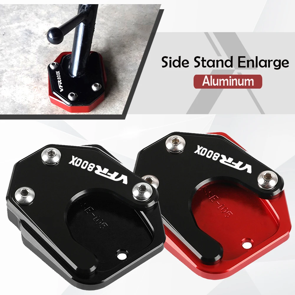 

For Honda VFR800X Crossrunner VFR 800 X 2015-2021 2023 2022 Motorcycle Side Stand Enlarger Kickstand Enlarge Plate Extension Pad