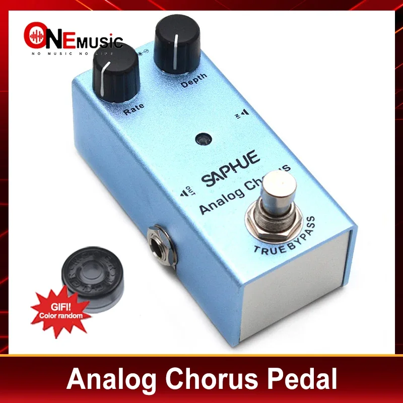 Analog Chorus Effect Pedal For Electric Guitar - Metal Shell With True Bypass | ZP-07 Studio & Live Use-920348