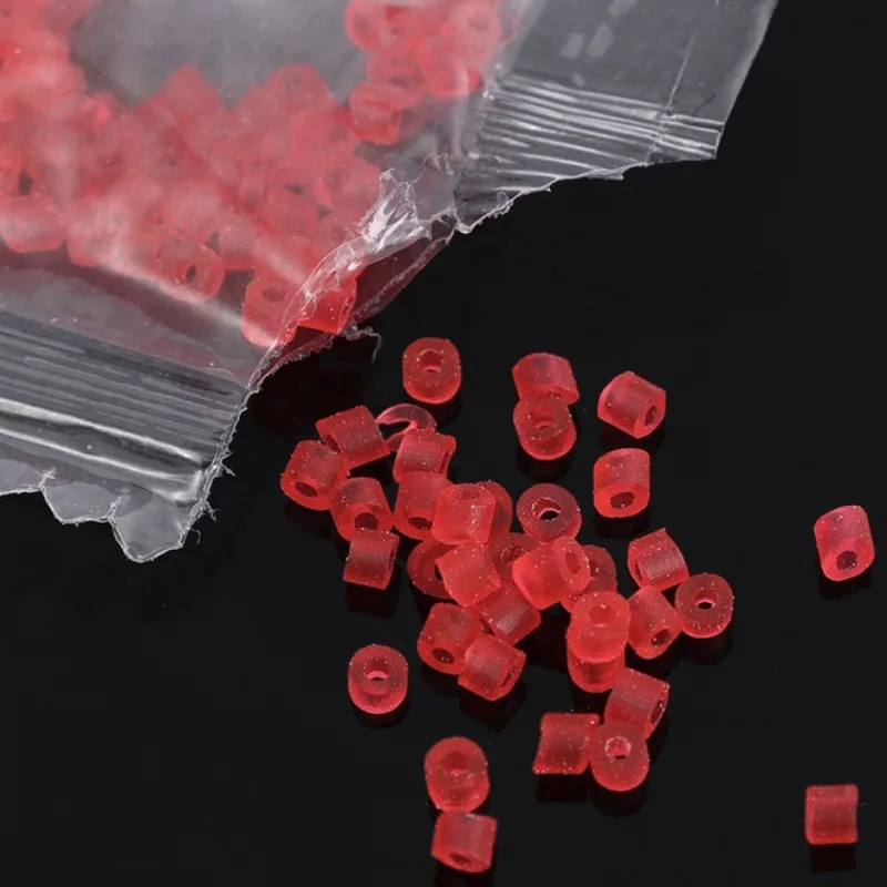 GAFOKI 1 Lot De Pinces à Appâts Rouges En Acier Inoxydable