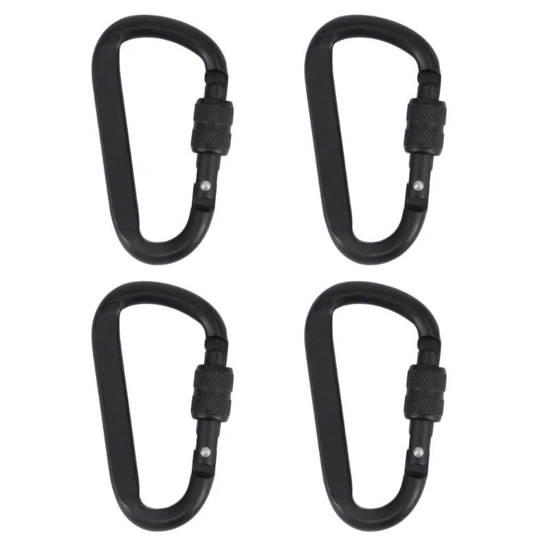 

Multi Purpose Aluminum Carabiner Clip Great for Outdoor Activities Carabiner