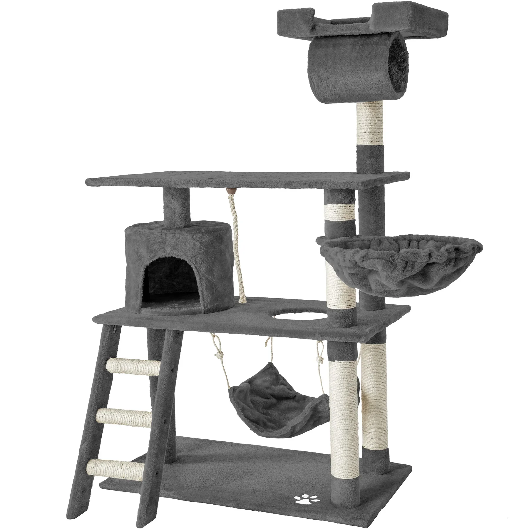 

Cat Climbing Frame Integrated Cat Nest Cat Tree Tower Cat Shelf Large Sisal Toy Jumping Table Cat Supplies Training and Behavior