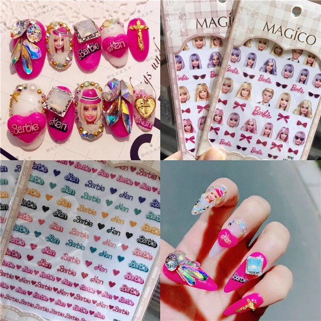 The Barbiecore Aesthetic: Nail Art and Designs Inspired by Barbie -
