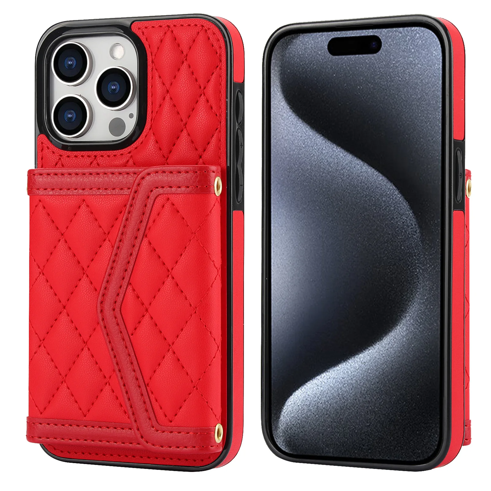 Designer Crossbody Phone Case with Card Slot Holder