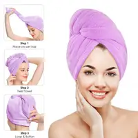 1pcs Microfibre Fast Hair Drying Towel 3