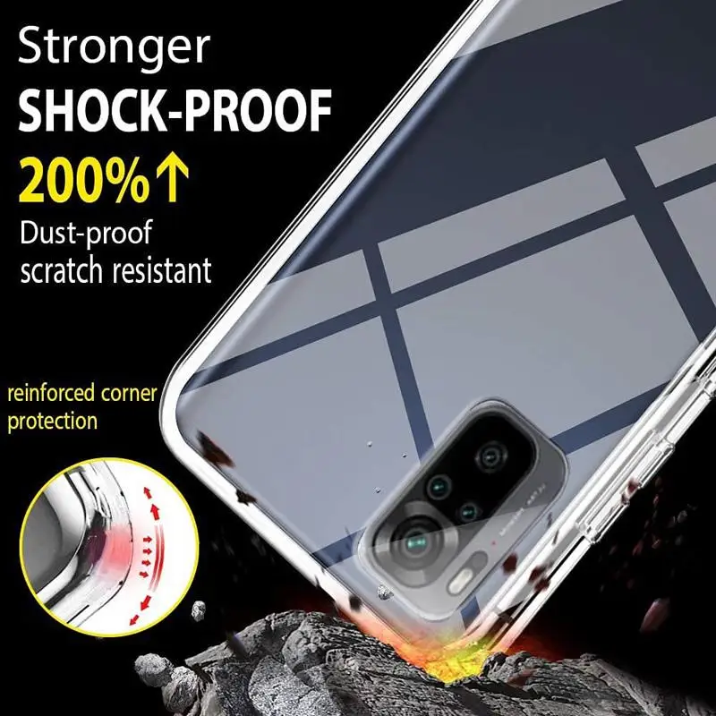 Durable 360° Full Cover Shockproof Phone Case with Front and Back Protection