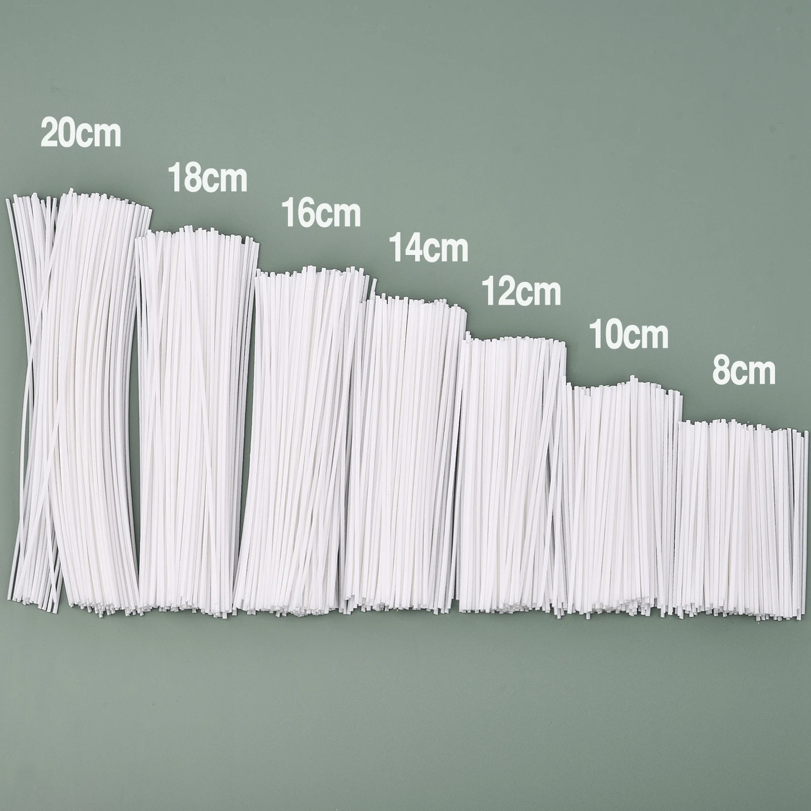 Waxed Cotton Core Candle Wicks Set 50/100pcs Smokeless for DIY Soy Wax Core Woven Kerosene Lamp Candles Making Supplies
