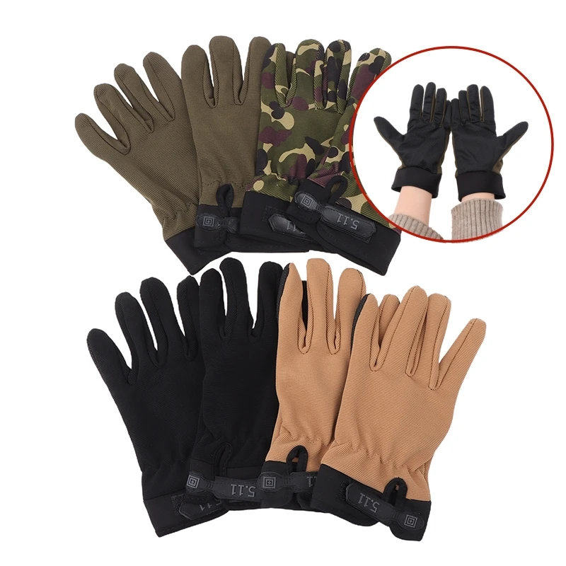 

Tactical Gloves Summer Men's Lightweight Breathable Outdoor Cycling Fishing Sports Non-Slip Women Full Finger Glove Half Finger
