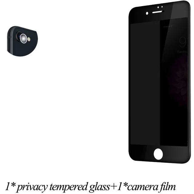 Protezione Fotocamera IPhone 2 Pellicole Vetro Temperato Per IPhone SE 2/3, IPhone 8, 7, 6S - Protezione Massima E Trasparente Schermo Protettivo IPhone 8 - Foto 11