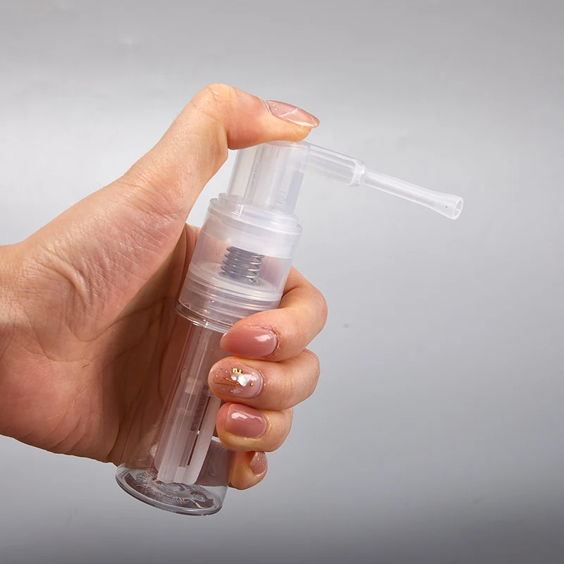 Description Picture 6 of item1pc Refillable Talc Powder Blower Puffer Barbers Hairdressers Talcum Bottle Hair Salon Barber Powder Spray Bottle
