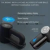 2024 Rechargeable Fabric Shaver Electric Commercial Lint Remover with LED Display & Big Trash Box 3-Speeds for Removing Fuzz 2