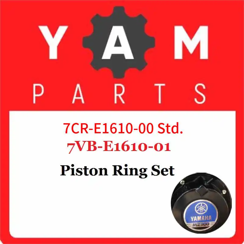 

MZ300 PISTON RING SET 79MM 7VB-E1610-01 7CR-E1610-00 FOR YAMAHA MZ300AAIA0 MZ300KHID3 YP30TX 296CC 9HP GASOLINE ENGINE RINGS