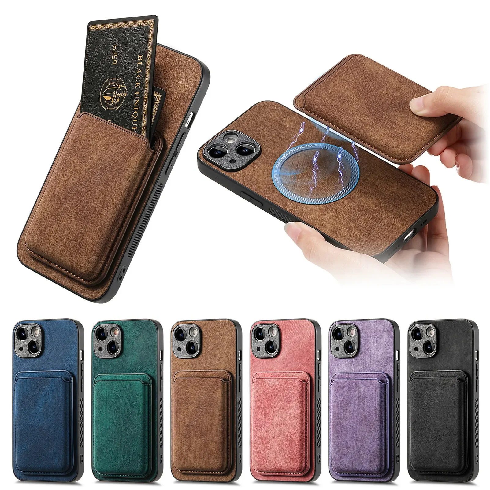 GUESS CUSTODIA ORIGINALE BOOKTYPE FLIP CASE PER APPLE IPHONE 6 - 6S JET SET