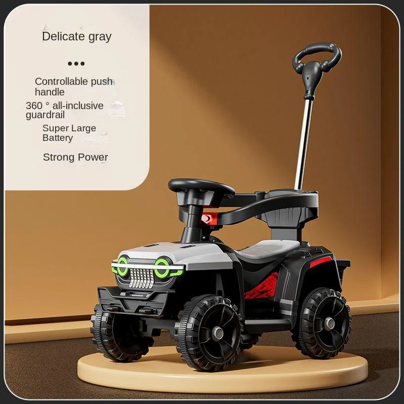 

Children's Electric Car Baby Four-Wheel off-Road Vehicle Remote Control Toy for Children Aged 1 to 3