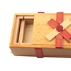 Wooden Brain Teaser Puzzle Box with Hidden Compartment Jewelry Money Box For Cash Gift Birthday Valentines Party Favors Adults 5