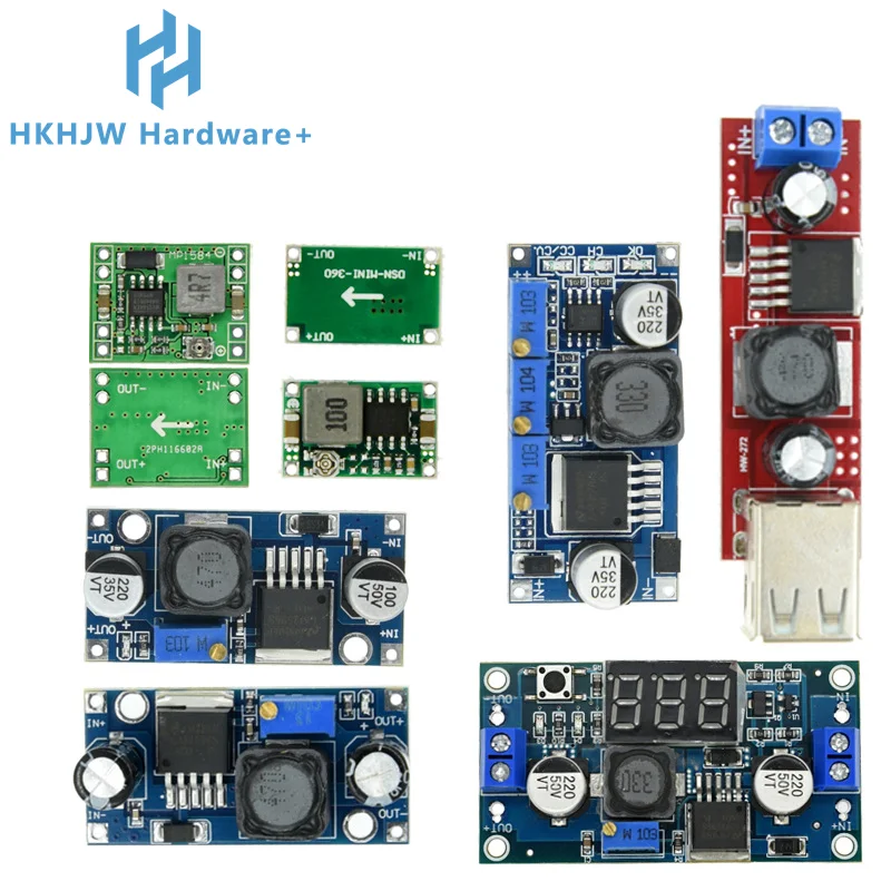 MP1584EN MINI360 USB DC-DC LM2596/S LED Input 4V-35V Output 1.23V-30V ...