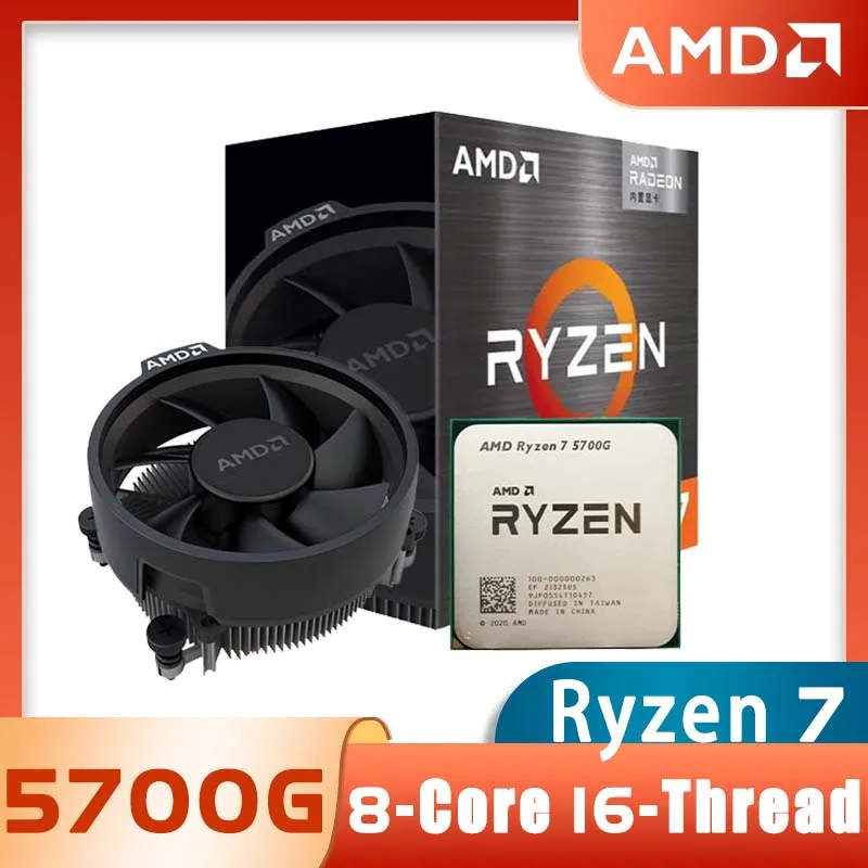 AMD Ryzen 7 5700G Socket Am4 3.8GHz with Radeon Vega 8 Processor