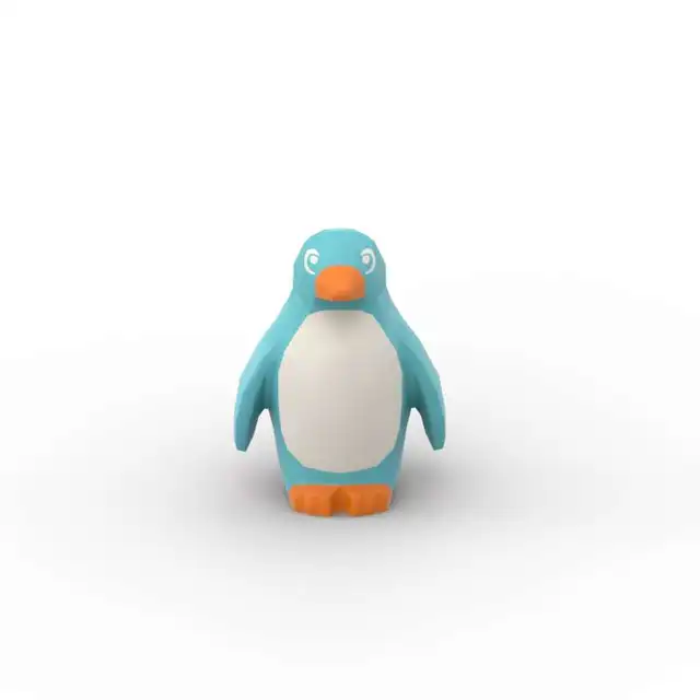 画材 Penguin Bib Penguin Tin Litho Wind Up Collectibe Toy MS 295 with Key | eBay