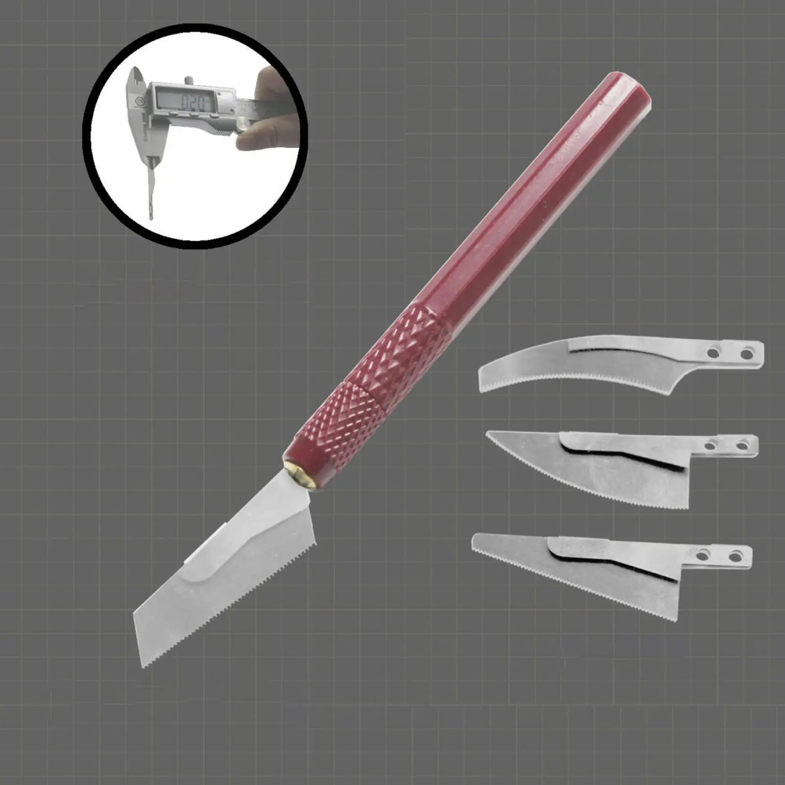 Model Craft Hand Saw Craft Tools Hand Model Saw Kit Hobby Craft Saw Hacksaw Tool Kit with 4 Craft Cutters for Handcrafted 2