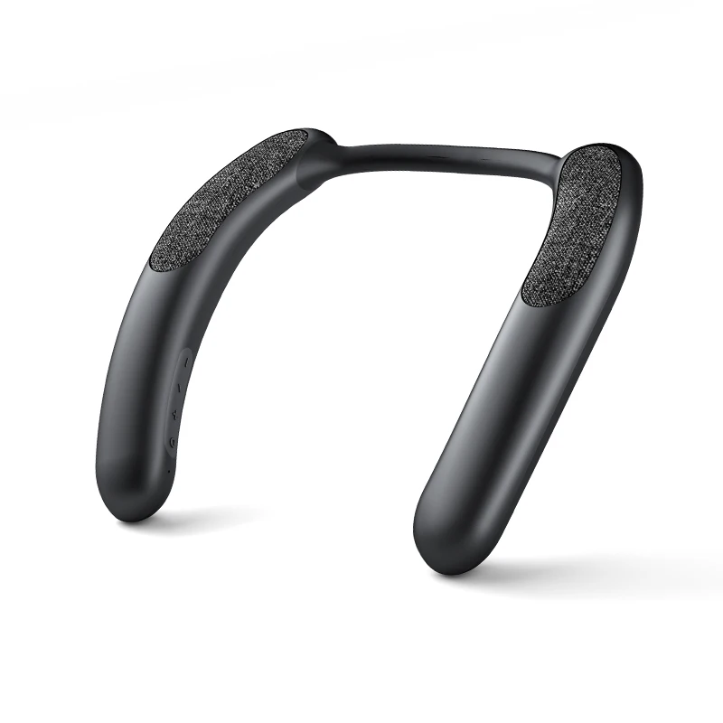 Bluetooth Speaker Portable Speaker Mini Bluetooth Speaker Audio Speaker Tweeter Speaker Bass Speaker HiFi Speaker Neckband Speaker Rockmia EBS-910 Portable Wireless Bluetooth Speake Neck Wearable TF card Stereo Music Player Microphone Bass AAC Speaker
