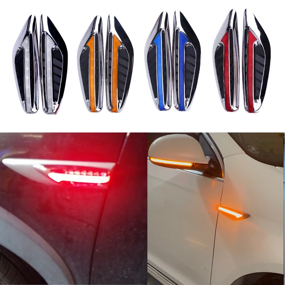 1-Pair-12V-Auto-Indicatori-di-svolta-laterali-Della-Lampada-Della-Luce ...