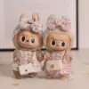 17cm Labubu Doll Clothes Advanced luxury design customization Heartbeat Macaron Labubu Doll Clothes Changing clothes Pendant set 4