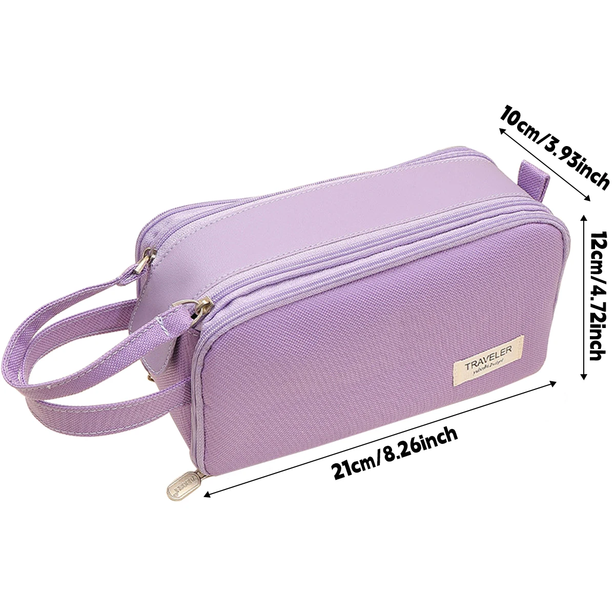 카와이 휴대용 연필 케이스, 대용량 인스 문구 보관 가방, 다기능 펜 박스, 학교 사무용품 문구