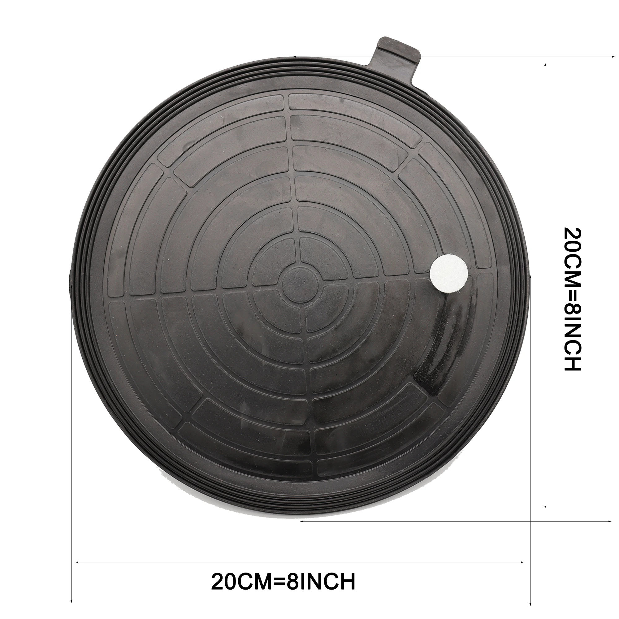 Vacuum Suction Cup Vacuum Sucker 8 Inch 250kg Vacuum Suction Cup with Pressure Gauge Plastic Handle Heavy Duty Lifter for Granite Tile Glass Manual Lifting