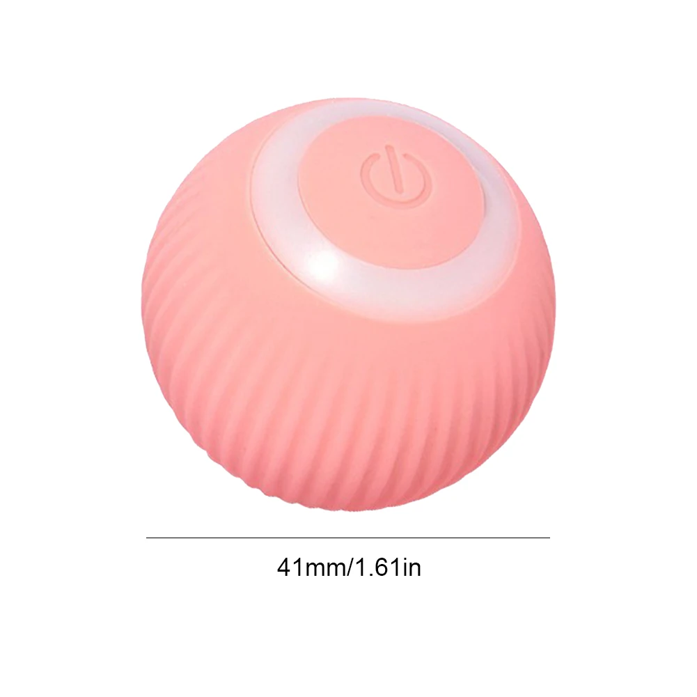 USB 충전식 셀프 모션 활성화 볼 인터랙티브 애완 동물 공 장난감, 전자 애완 동물 고양이 장난감, 강아지 생일 선물