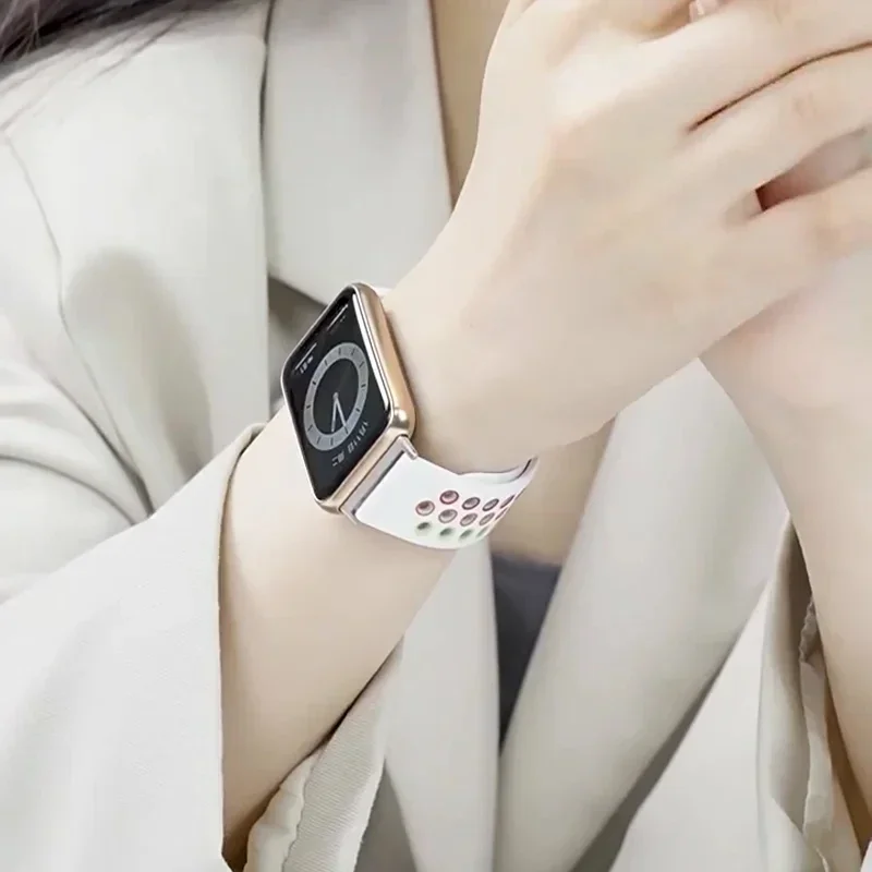 Breathable Silicone Sport Watchband - Vitality Collection
