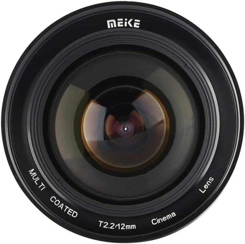 Фото Meike 12 мм T2.2 фиксированный кинообъектив с ручной фокусировкой для M43 Micro Four Thirds MFT Mount Cameras BMPCC 4K ZCAM E2 №3