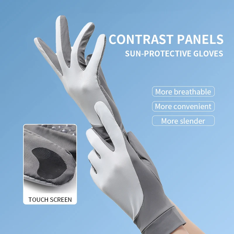 Driving Gloves Women for Sun UV Protection UPF 50+ Touchscreen Full Finger - 3