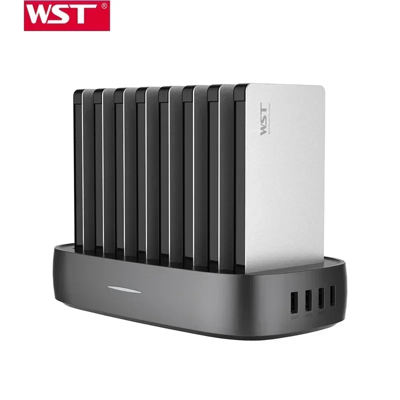 

WST usb type c cell phone docking station power bank for restaurant and cafe