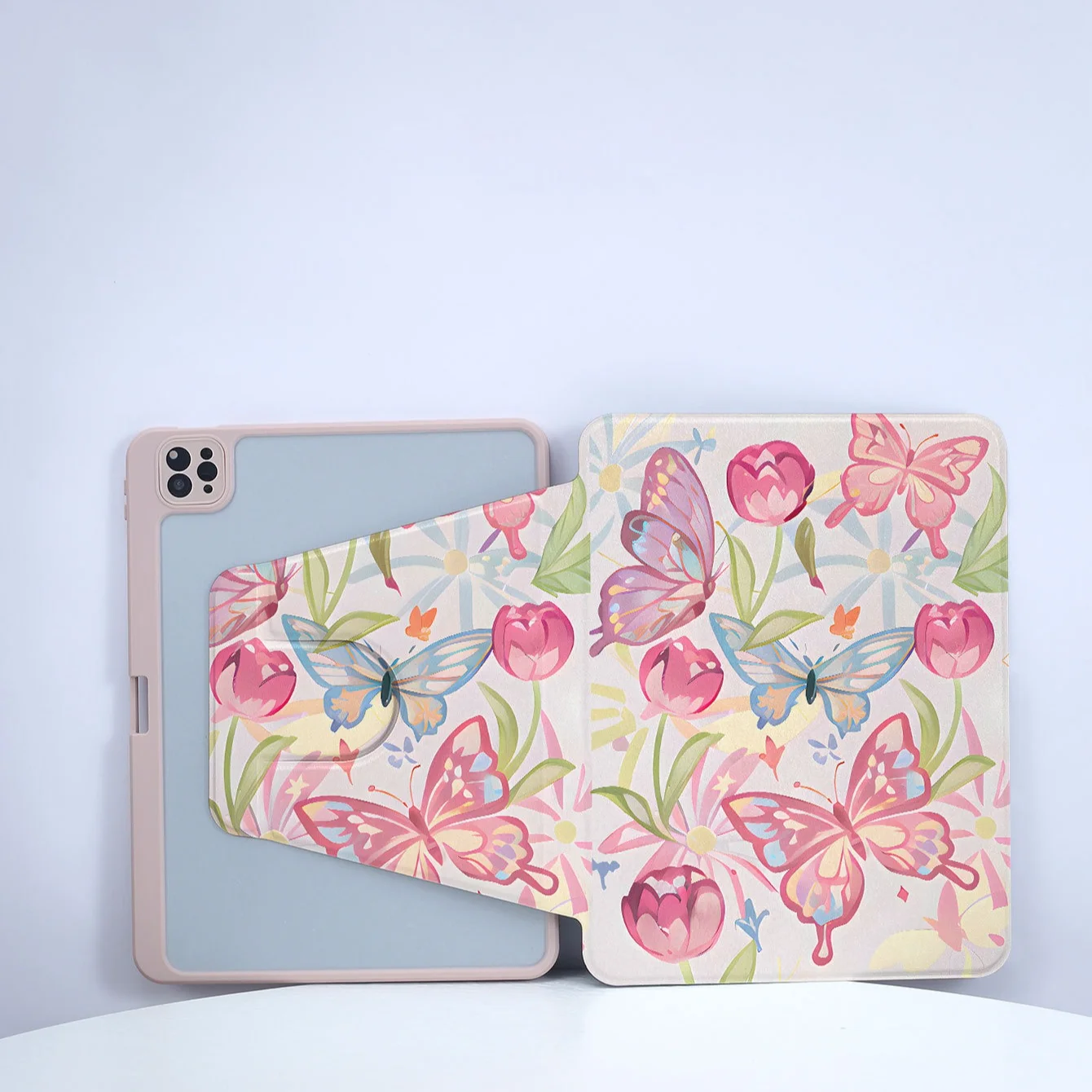Premium 360° Rotating Tablet Case with Pencil Holder