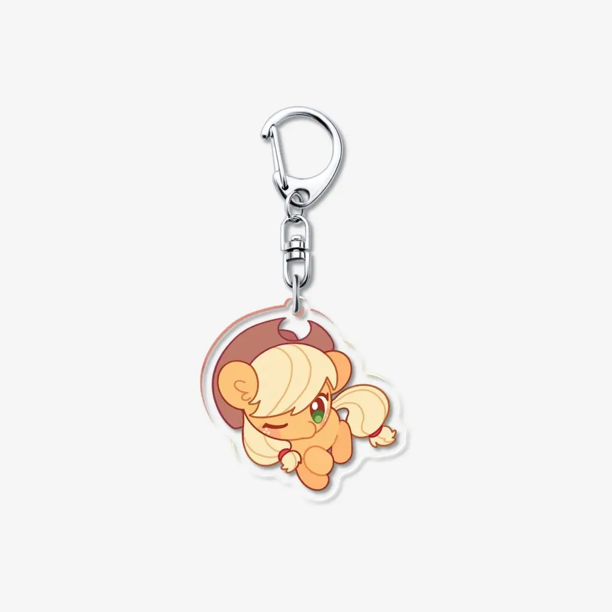 thumbnail image 5 of Llavero acrílico original de dibujos animados de Little Pony para niñas, bonito llavero con forma de caballo arcoíris de dibujos animados, colgante para mochila, accesorios, regalo para mujeres, 5 of 5