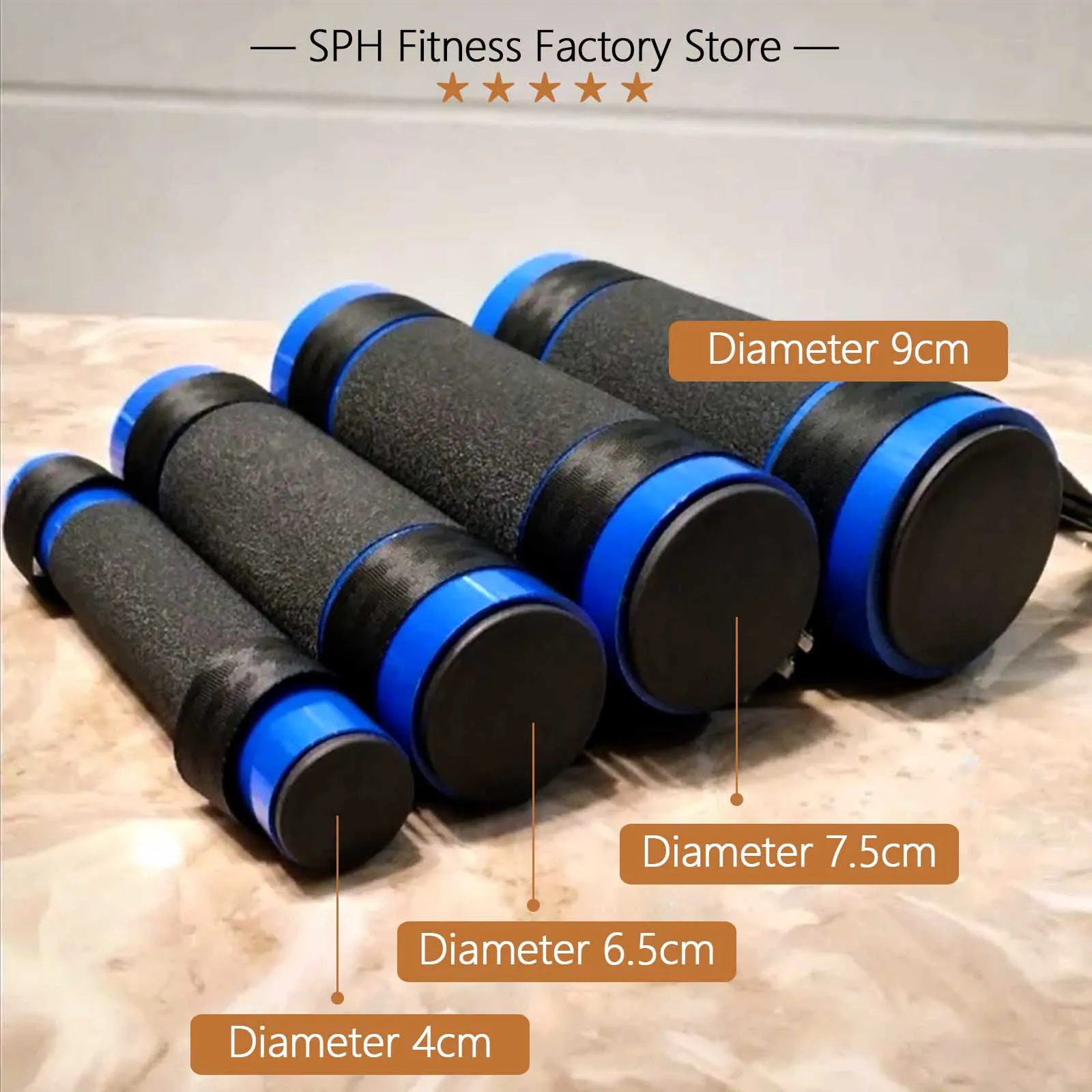 Wrist Exercise Equipment Anti-Slip Wrist Handle Grip Fixed Strap for Arm Strength Training Home Gym Fitness Attachment
