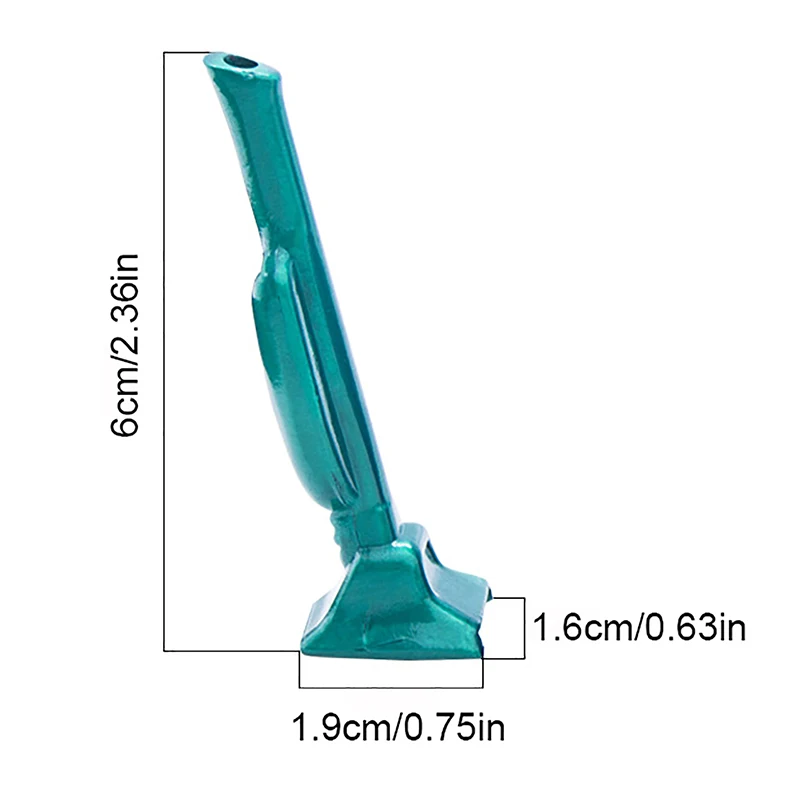 휴대용 미니 트로피 파이프, 금속 소재, 연기 허브 파이프, 필터 그릇, 담배 액세서리, 1PC